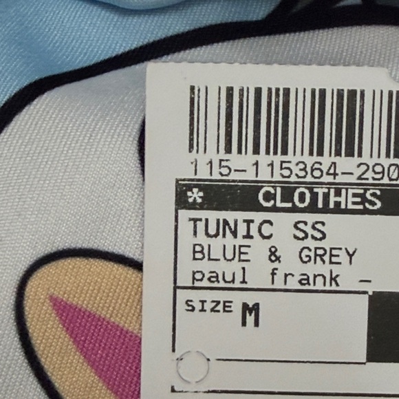 Paul Frank Light Blue Polo Mini Dress - Picture 7 of 7